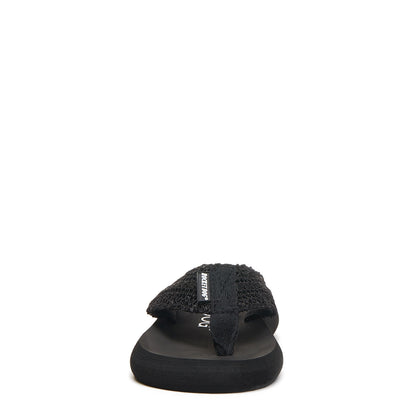 Sunset Black Crochet Flip Flop - Rocket Dog