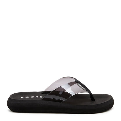 Sunset Grey Clear Flip Flop - Rocket Dog
