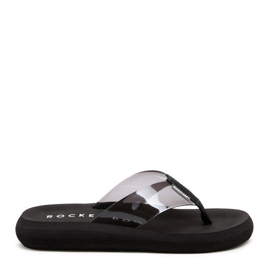 Sunset Grey Clear Flip Flop - Rocket Dog