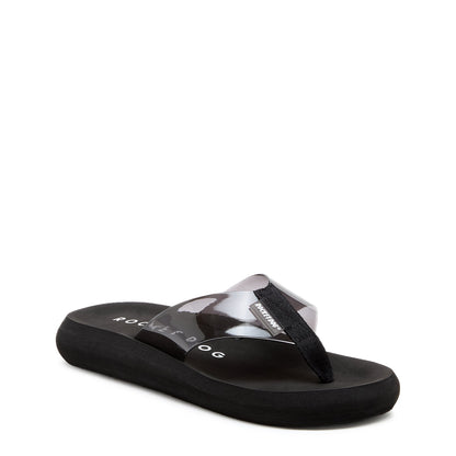 Sunset Grey Clear Flip Flop - Rocket Dog