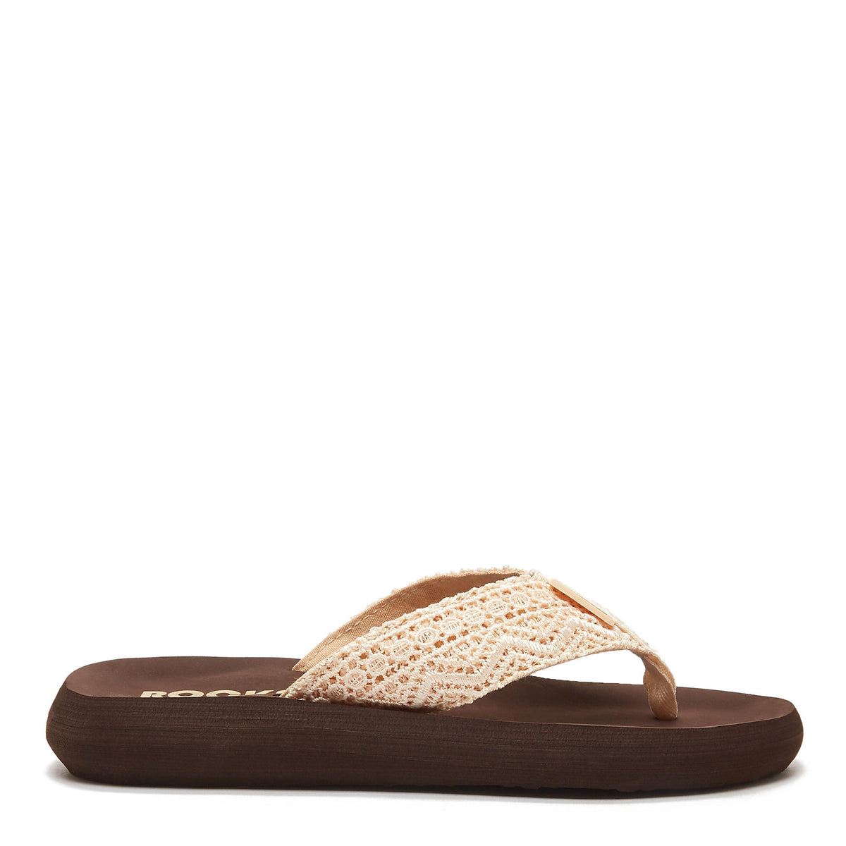 Sunset Natural Crochet Flip Flop - Rocket Dog