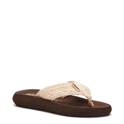 Sunset Natural Crochet Flip Flop - Rocket Dog