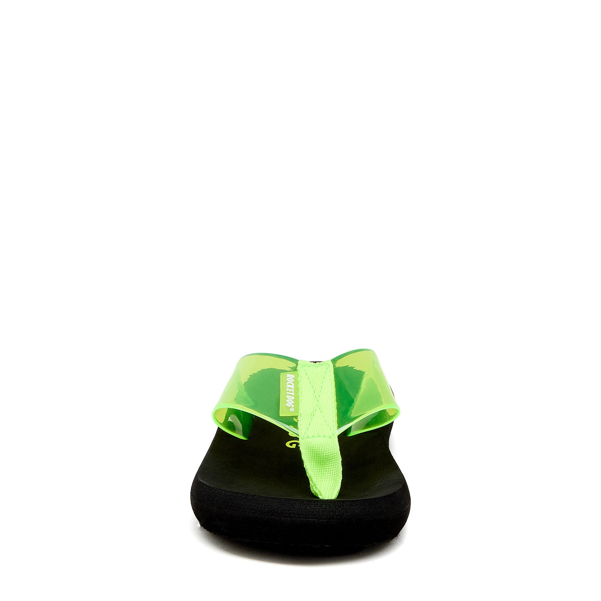 Sunset Neon Green Flip Flop - Rocket Dog