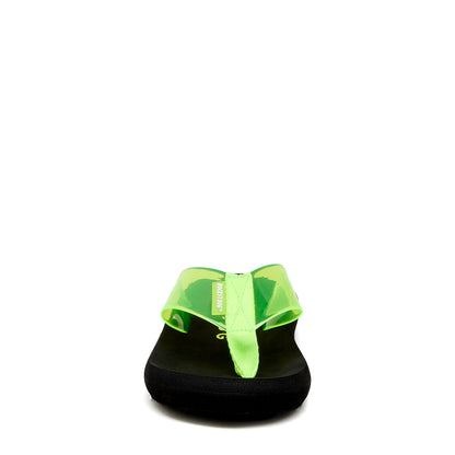 Sunset Neon Green Flip Flop - Rocket Dog