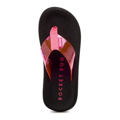 Sunset Pink Clear Flip Flop - Rocket Dog