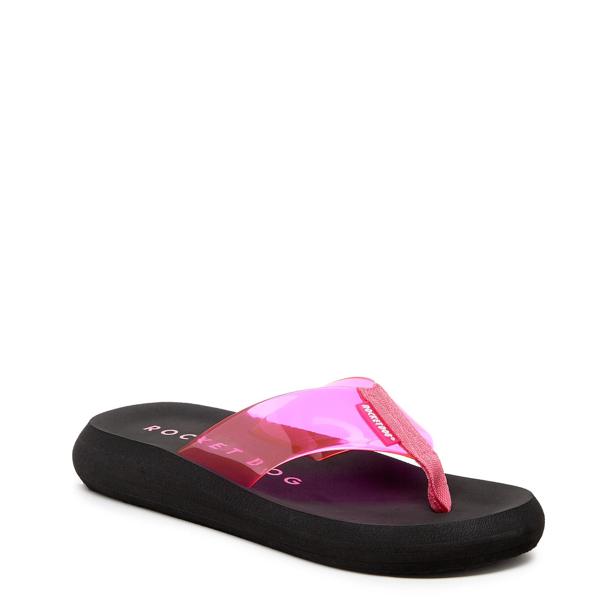 Sunset Pink Clear Flip Flop - Rocket Dog