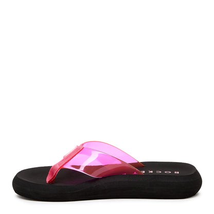 Sunset Pink Clear Flip Flop - Rocket Dog
