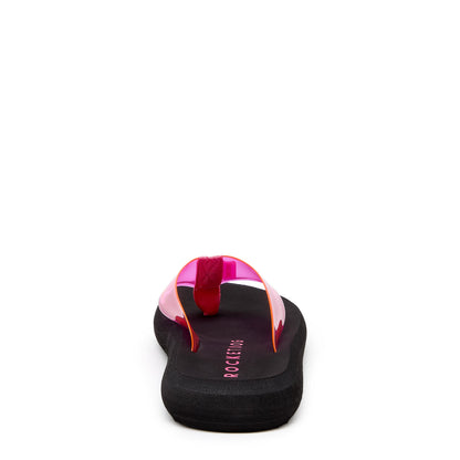 Sunset Pink Clear Flip Flop - Rocket Dog