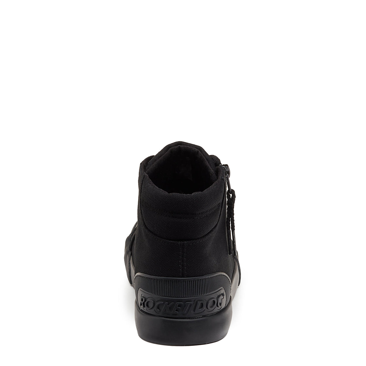 Jazzin All Black High Top Sneaker - Rocket Dog