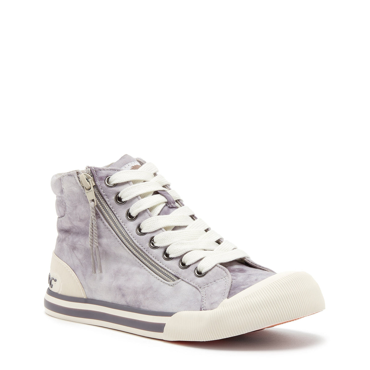 Jazzin Grey Tie-Dye High Top Sneaker - Rocket Dog