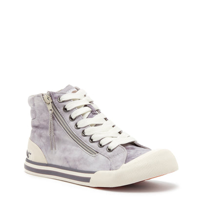 Jazzin Grey Tie-Dye High Top Sneaker - Rocket Dog