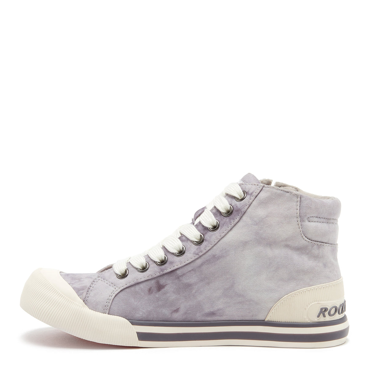 Jazzin Grey Tie-Dye High Top Sneaker - Rocket Dog