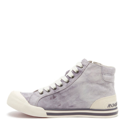 Jazzin Grey Tie-Dye High Top Sneaker - Rocket Dog