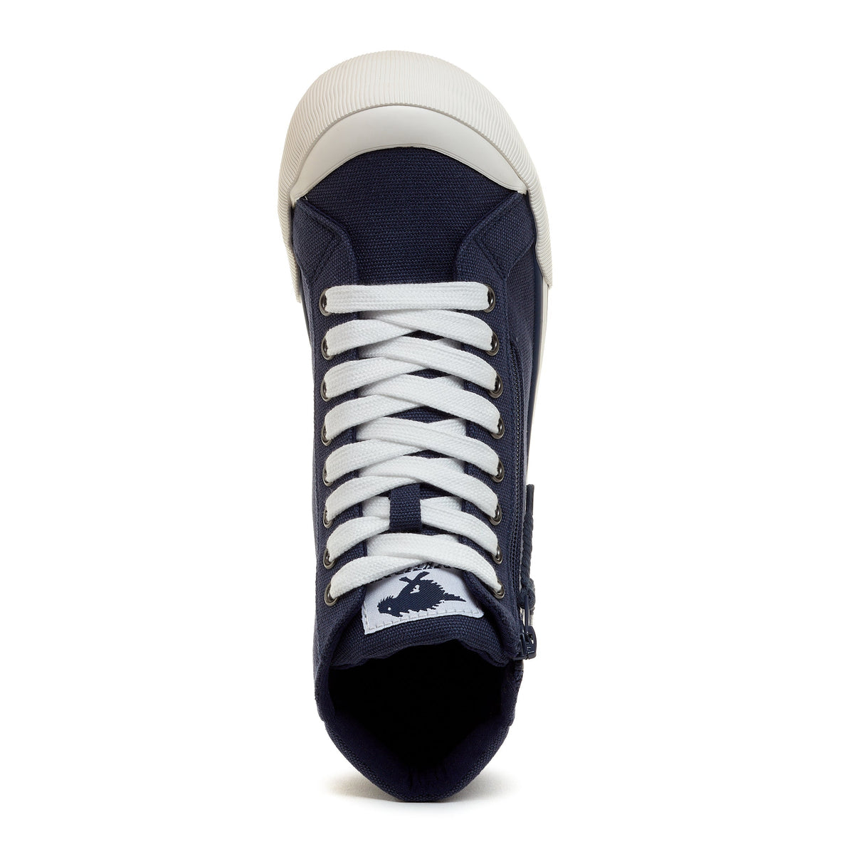 Jazzin Navy High Top Sneaker - Rocket Dog