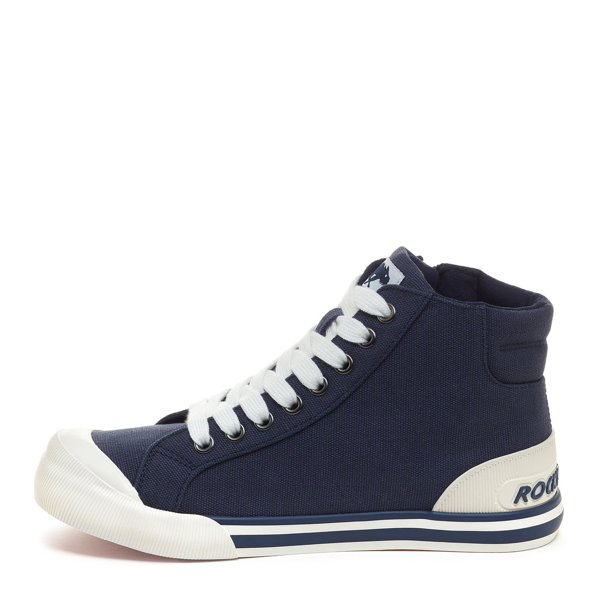 Jazzin Navy High Top Sneaker - Rocket Dog