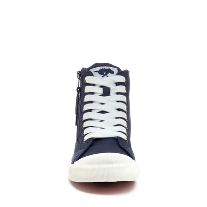 Jazzin Navy High Top Sneaker - Rocket Dog