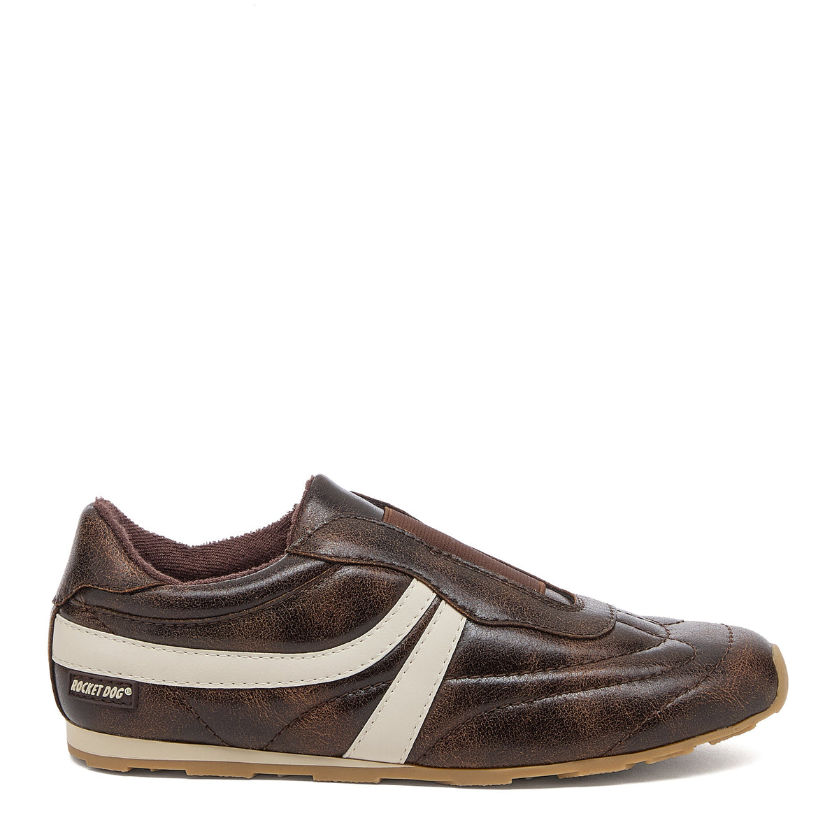 Destin Brown Leather Sneaker - Rocket Dog