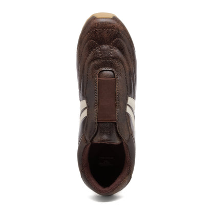 Destin Brown Leather Sneaker - Rocket Dog