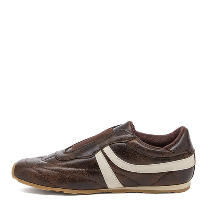 Destin Brown Leather Sneaker - Rocket Dog