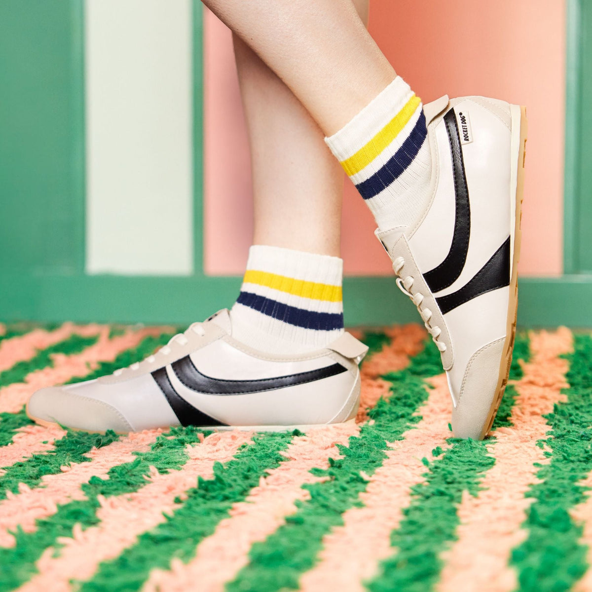 Destin Off White Sneakers - Rocket Dog