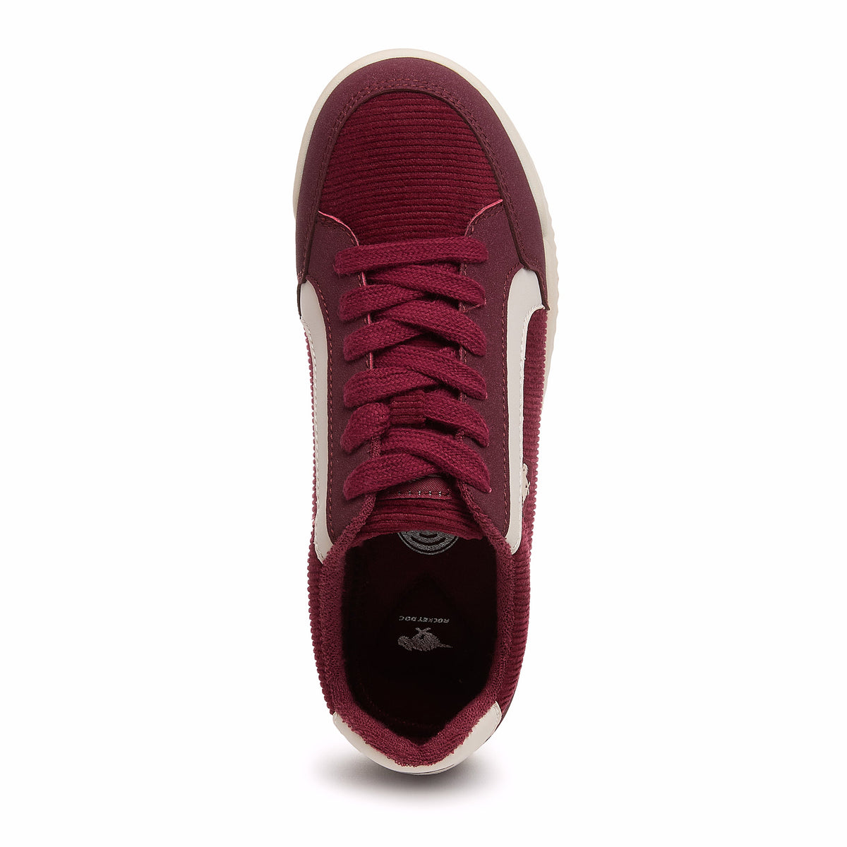 Bolt Burgundy Corduroy Sneakers - Rocket Dog