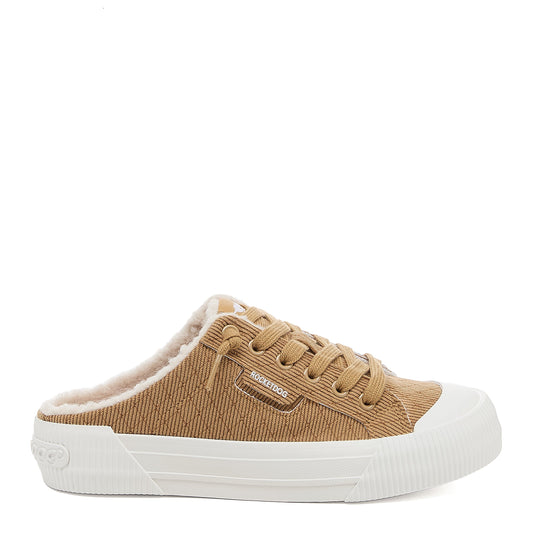 Cheery Tan Corduroy Mule Sneaker - Rocket Dog