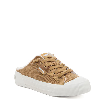Cheery Tan Corduroy Mule Sneaker - Rocket Dog