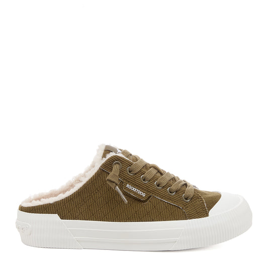 ocket Dog Women’s Cheery Olive Corduroy Mule Sneaker - Rocket Dog