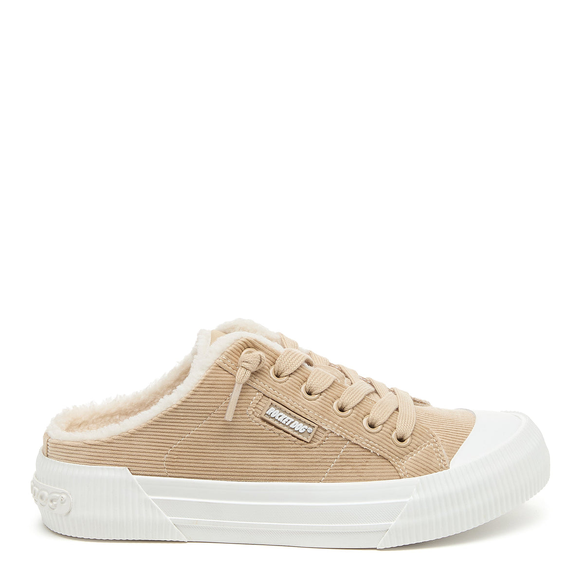 Cheery Natural Corduroy Mule Sneaker - Rocket Dog
