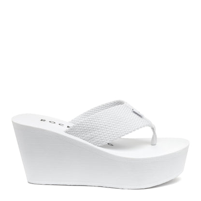 Diver White Wedge Flip Flop - Rocket Dog