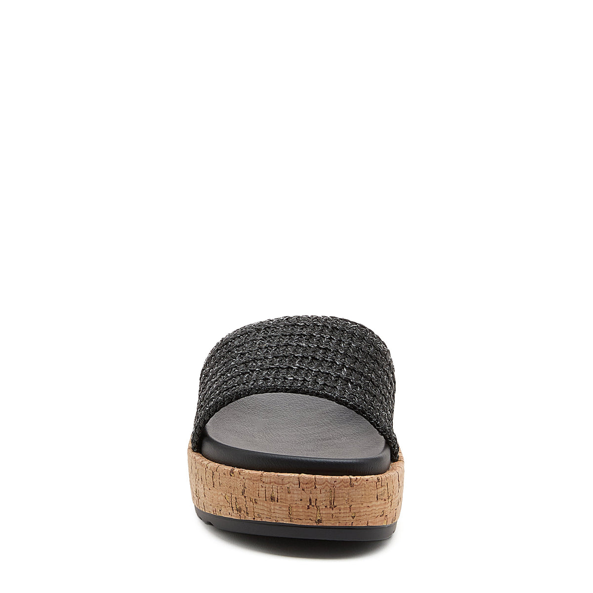Fay Black Slide Sandals - Rocket Dog