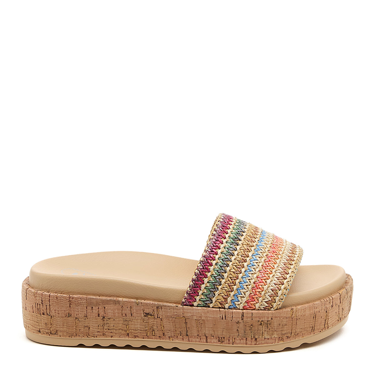 Fay Natural Slide Sandals - Rocket Dog