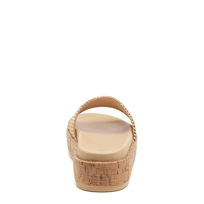 Fay Natural Slide Sandals - Rocket Dog