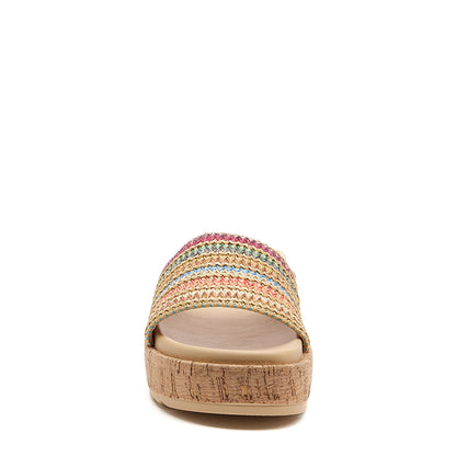 Fay Natural Slide Sandals - Rocket Dog