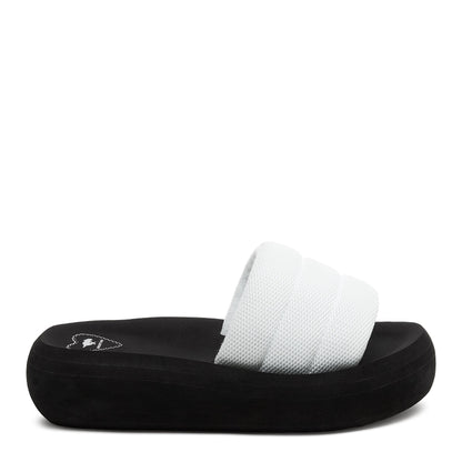 Splash White Slide Sandal - Rocket Dog