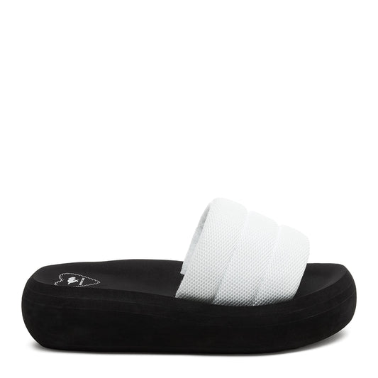 Splash White Slide Sandal - Rocket Dog