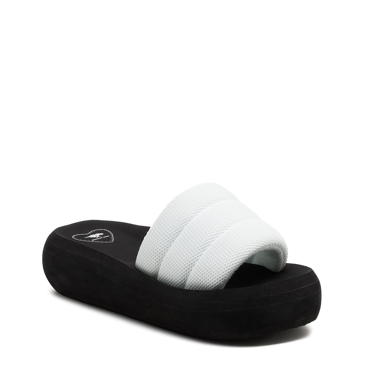 Splash White Slide Sandal - Rocket Dog