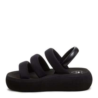 Smile Black Strappy Sandal - Rocket Dog