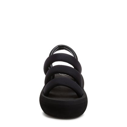 Smile Black Strappy Sandal - Rocket Dog