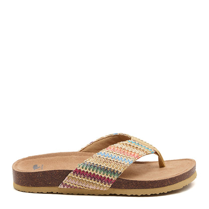 Aloha Natural Multi Flip Flops - Rocket Dog