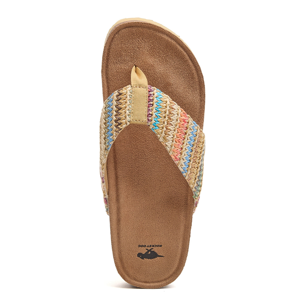 Aloha Natural Multi Flip Flops - Rocket Dog