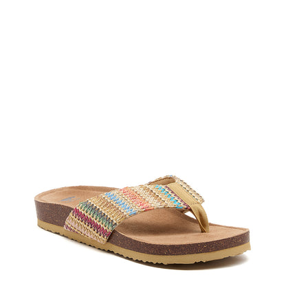 Aloha Natural Multi Flip Flops - Rocket Dog