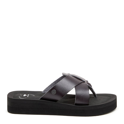 Wilmer Black Flip-Flops - Rocket Dog