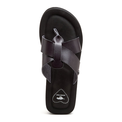 Wilmer Black Flip-Flops - Rocket Dog