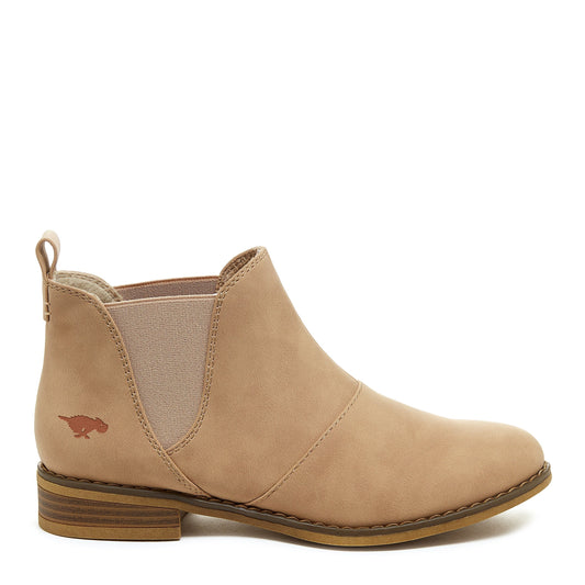 Maylon Camel Ankle Bootie - Rocket Dog