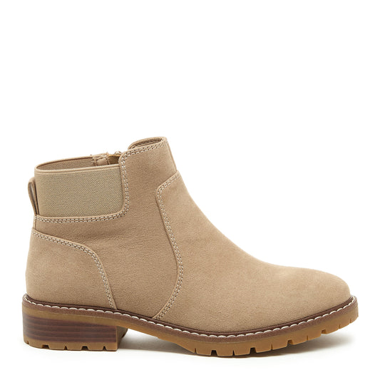 Noelani Taupe Bootie - Rocket Dog