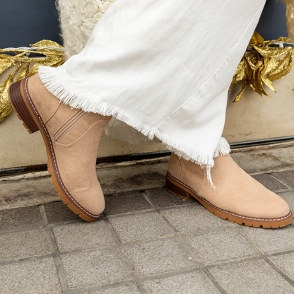 Noelani Taupe Bootie - Rocket Dog