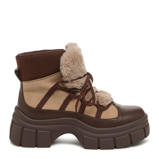 Tiger Brown Platform Bootie - Rocket Dog