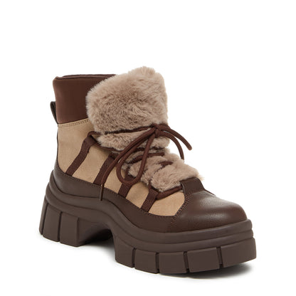 Tiger Brown Platform Bootie - Rocket Dog