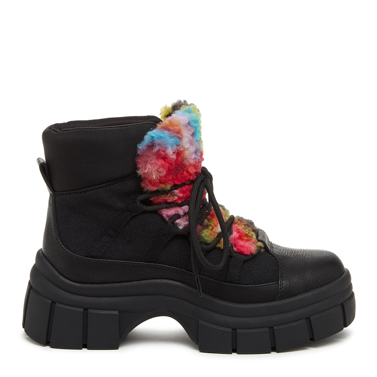 Tiger Black Rainbow Platform Bootie - Rocket Dog